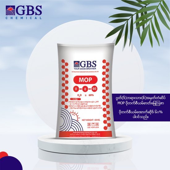 AI-0010- ပိုတက်(ရ်)ဓာတ်မြေဩဇာ- MOP 60% AI-0010- ပိုတက်(ရ်)ဓာတ်မြေဩဇာ- MOP 60%