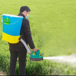 AI-0117 မြေဩဇာ နှင့် မျိူးစေ့ ကျဲစက် 3in1 Fertilizer Spreader